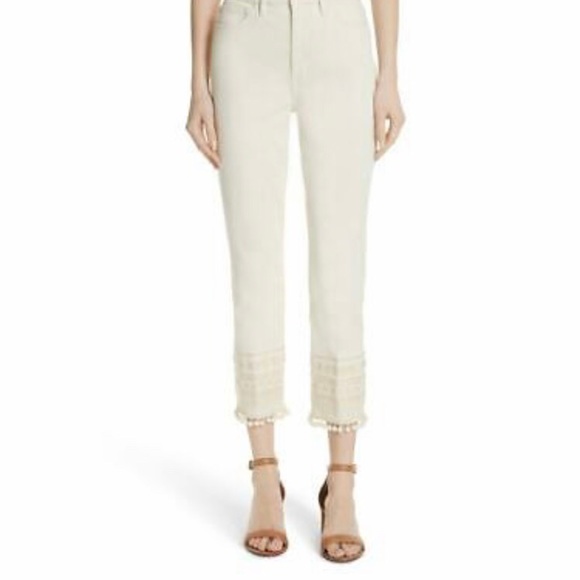 Tory Burch Pants - Tory Burch Lana Pom Pom jeans